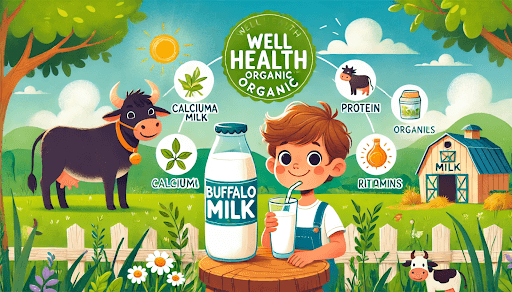 Wellhealthorganic Buffalo Milk Tag